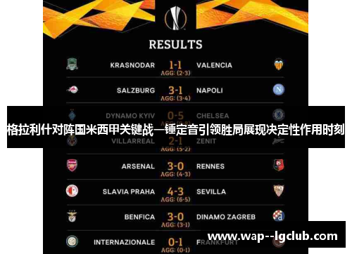 格拉利什对阵国米西甲关键战一锤定音引领胜局展现决定性作用时刻 格拉利什对阵国米西甲关键战一锤定音引领胜局展现决定性作用时刻